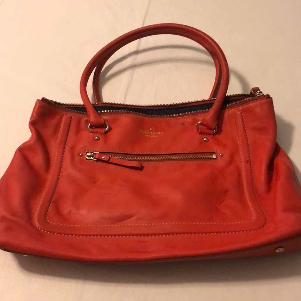 Orangish Kate Spade Bag